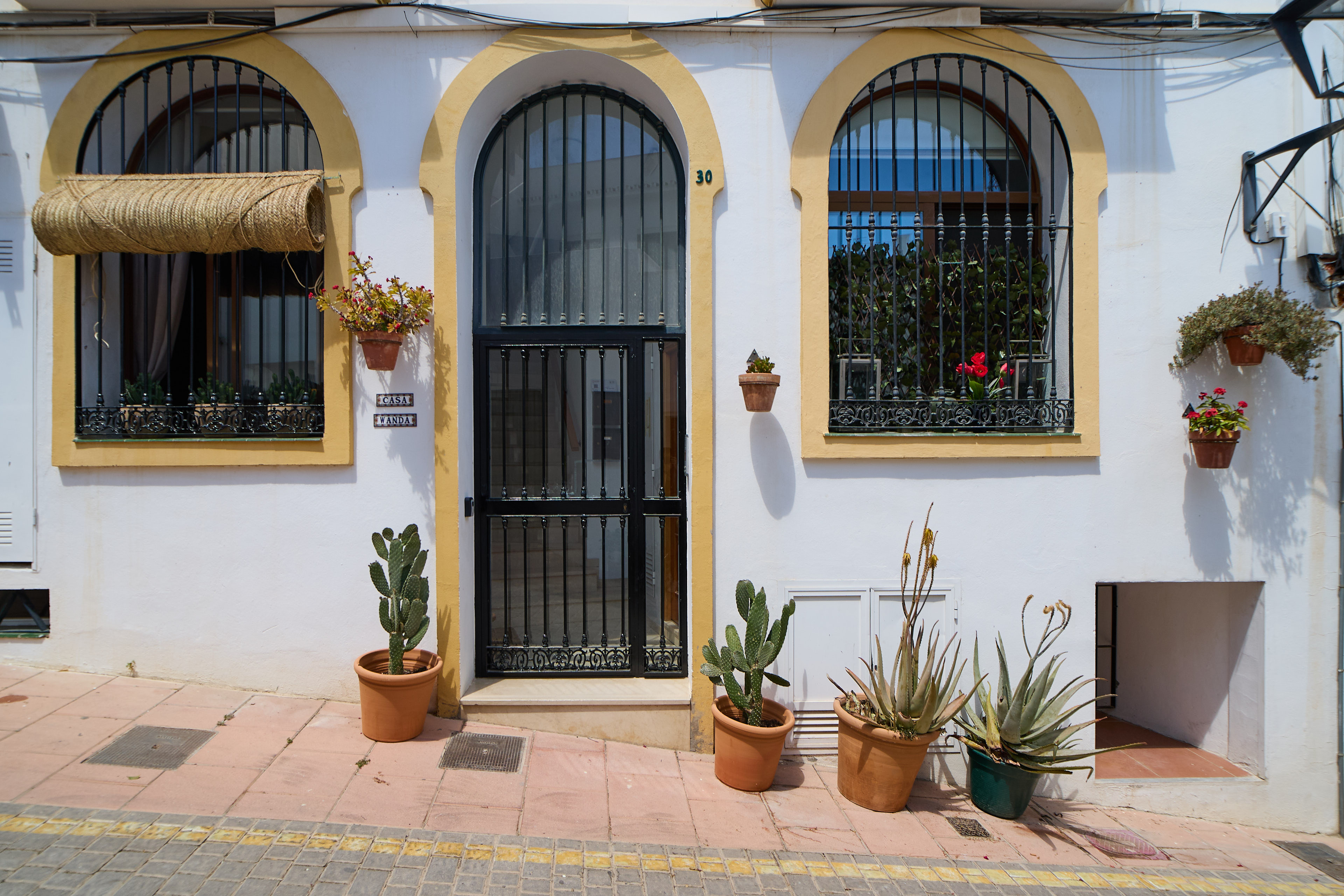 Casa Wanda exterior in Estepona Old Town